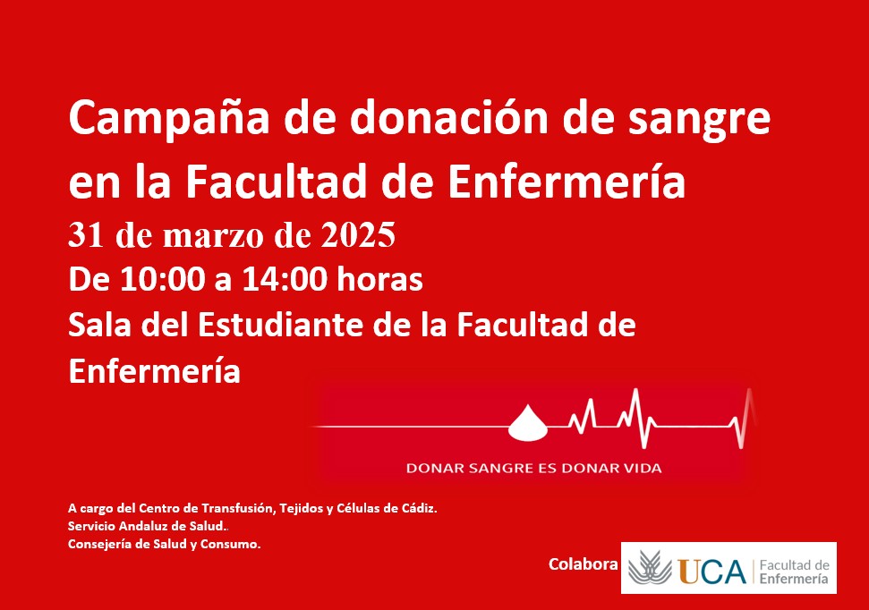 IMG Campaña de donación de sangre en la Facultad