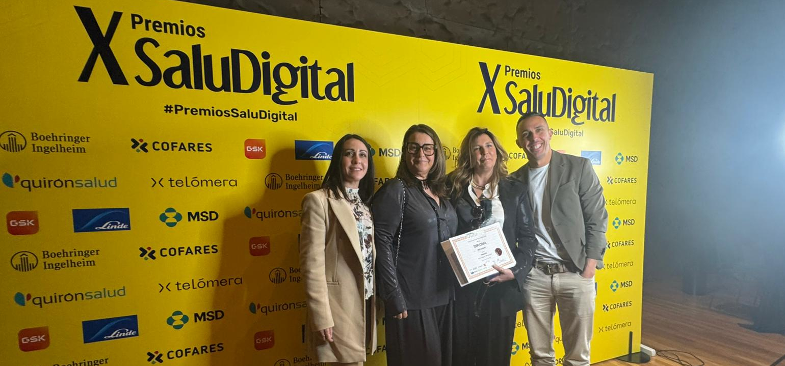 Reconocimiento de mICardiApp en los X Premios SaluDigital
