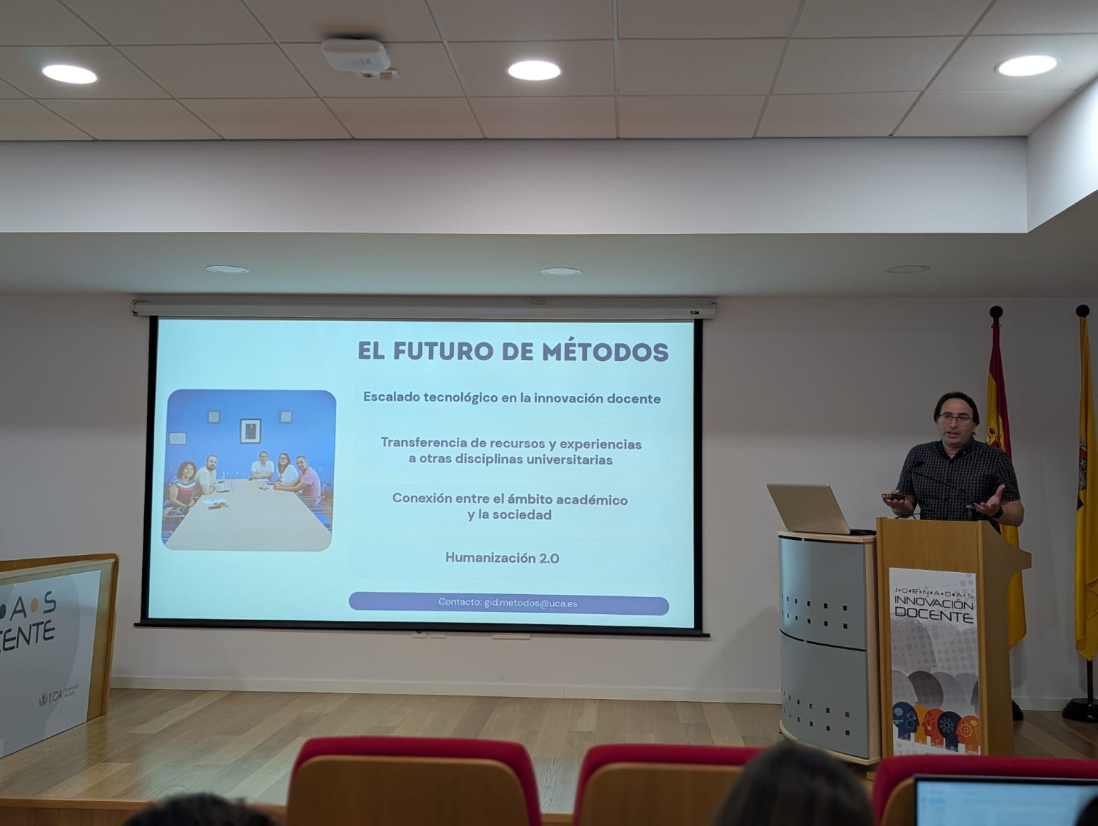 Participación del profesorado de la Facultad en las V Jornadas de Innovación Docente