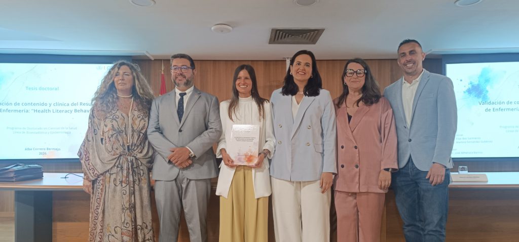 Alba Correro Bermejo se doctora con una tesis que valida una herramienta clave para la Alfabetización en Salud