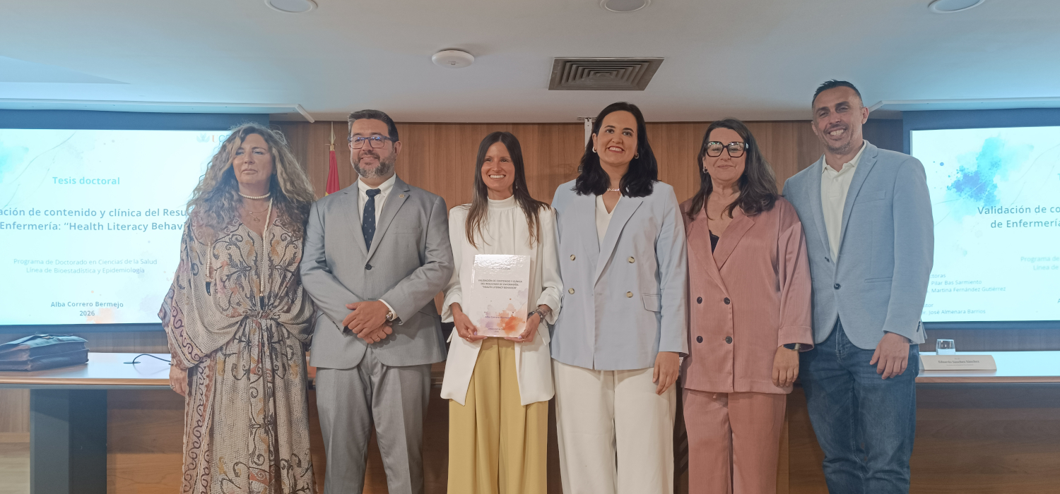 Alba Correro Bermejo se doctora con una tesis que valida una herramienta clave para la Alfabetización en Salud